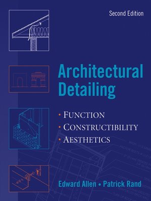 cover image of Architectural Detailing